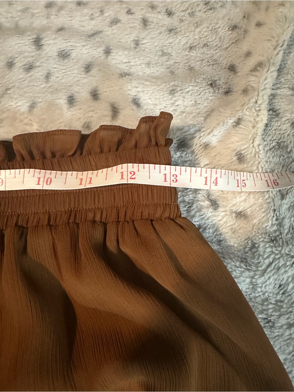 Wishlist Women's Tiered Maxi Skirt in Brown - Picture 3 of 5